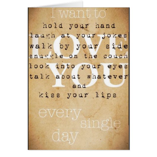 I love you cards (Front)