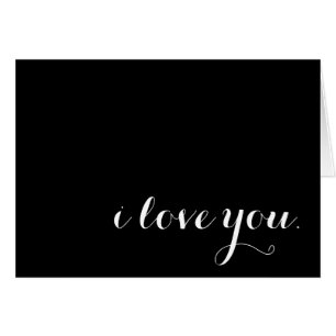 i love you. cards