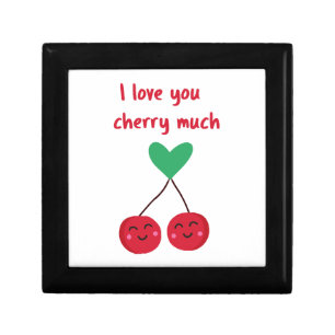 I Love You Cherry Much Valentine Gift Box