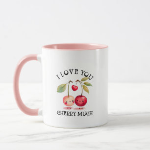 I Love You Cherry Much Valentines Day Mug