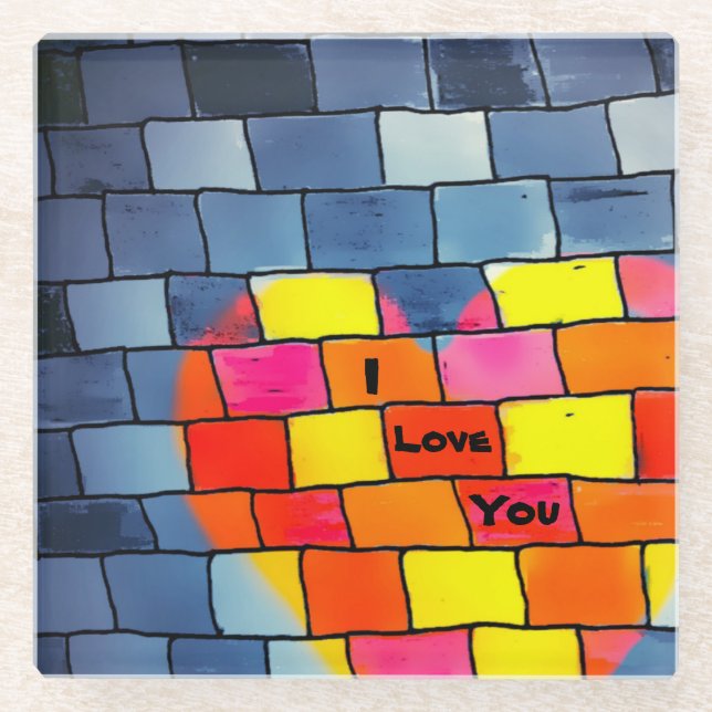 I Love You Coaster (Front)