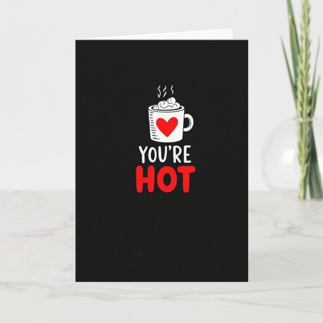 I Love You Coffee Cup Card (Front)
