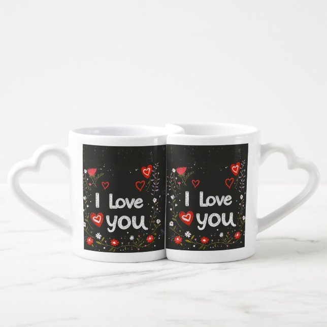 "I Love You Coffee Mug - A Heartfelt Gift" (Front Nesting)