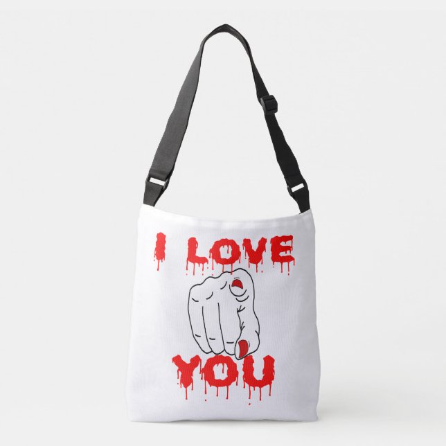 I Love You Crossbody Bag (Front)