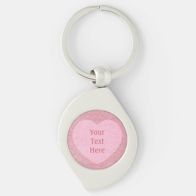 “I LOVE YOU” custom key chain (Front)