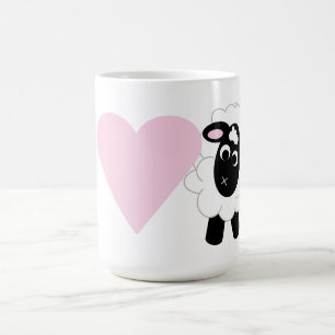 I love You Cute Cartoon Sheep Coffee Mug