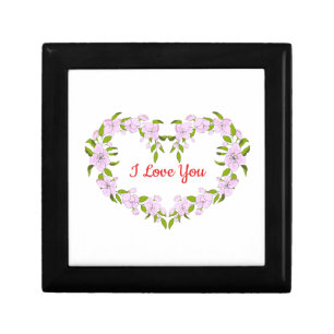 I love you Cute flowers Gift Box