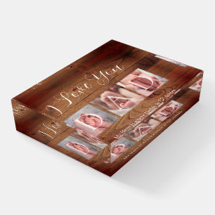 I Love You Dad Father Baby Photo Paperweight