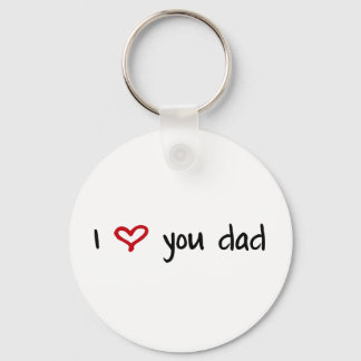 I Love You, Dad Keychain