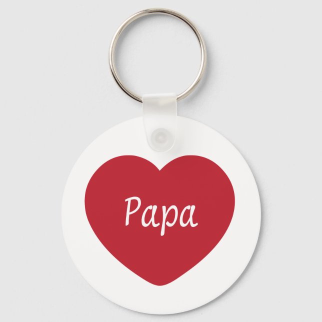 I Love You, Dad Keychain (Front)