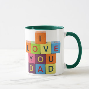 I Love You Dad Mug