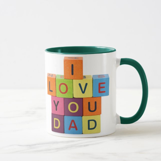I Love You Dad Mug (Right)