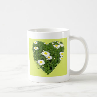 I Love You Daisy Heart Mug