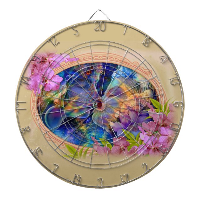 I love you dart board (Front)