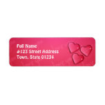 I Love You Design Return Address Label