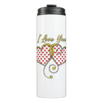 I love You Design Thermal Tumbler