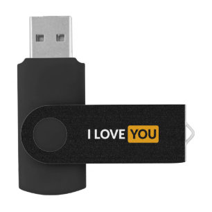 I Love you Flash Drive
