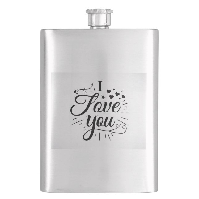 i love you flask (Front)