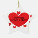 I Love You Forever And Always Ceramic Ornament at Zazzle