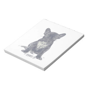 I Love YOU - French Bulldog Notepad
