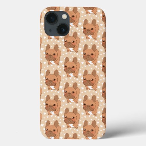 I Love You Frenchie iPhone 13 Case