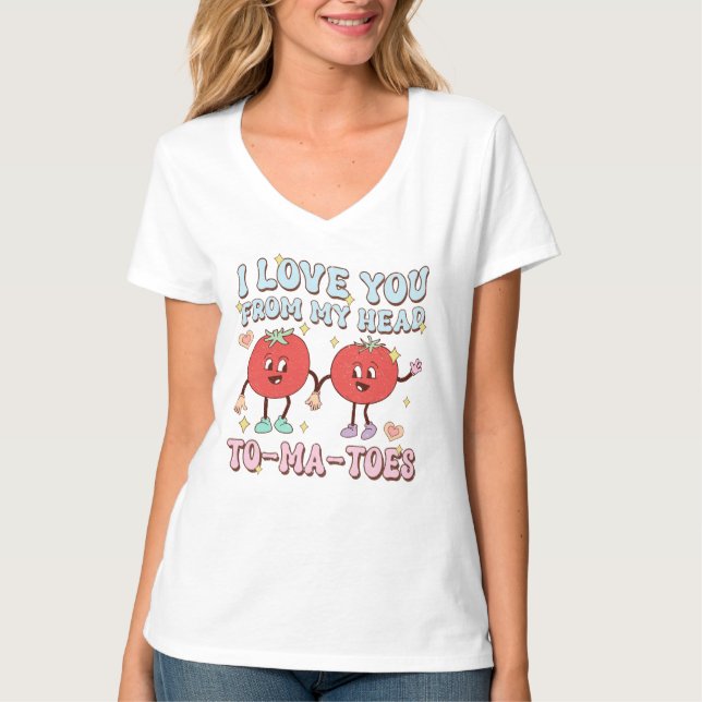 I love you from my head T-Shirt (Front)
