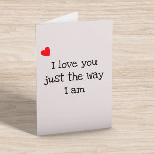 I love you Funny Valentine's day Anniversary Card
