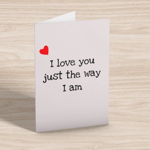 I love you Funny Valentines day Anniversary Card