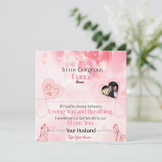 I Love You Gift for Her (Standing Front)