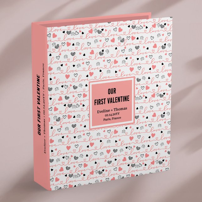 I Love You Gift Our First Valentine Photo Binder (I Love You Gift Our First Valentine Photo Binder)