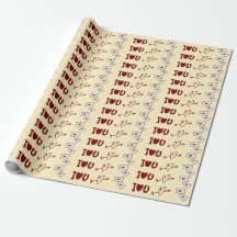 I Love You Gift Wrapping Paper