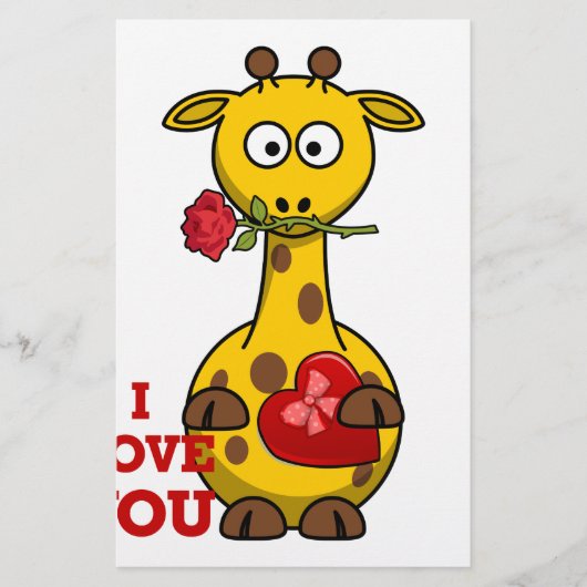 i love you giraffe (Front)