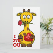 i love you giraffe (Standing Front)