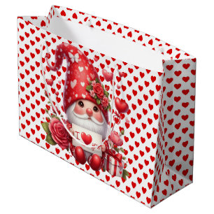 I Love You Gnome Large Gift Bag