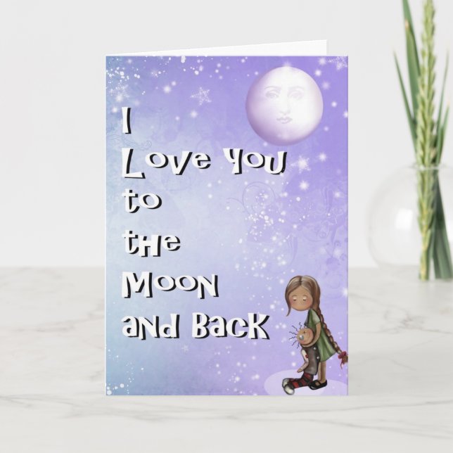 I Love You Greeting Card (Front)
