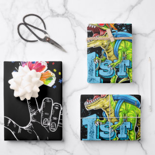 I Love You Hand Sign Language Butterfly Autism Wrapping Paper Sheets