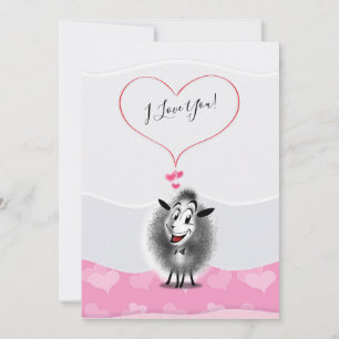 "I Love You!" - Happy Valentine's Day Lovely Holiday Card