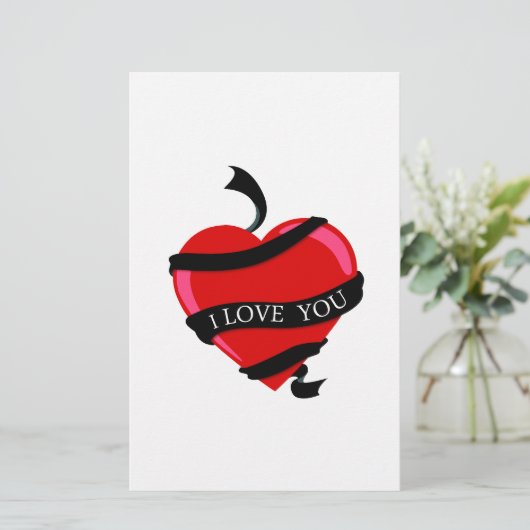 I Love You Heart (Standing Front)
