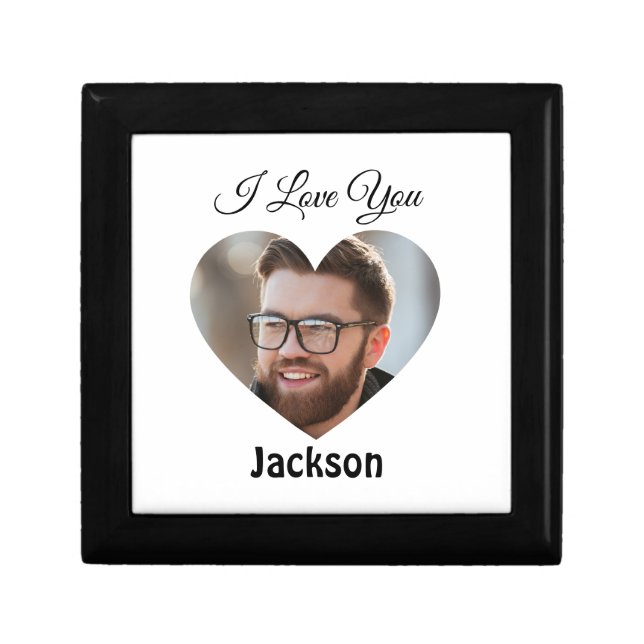 I Love You Heart Personalize Gift Box (Front)