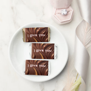 I love you! hershey's miniatures