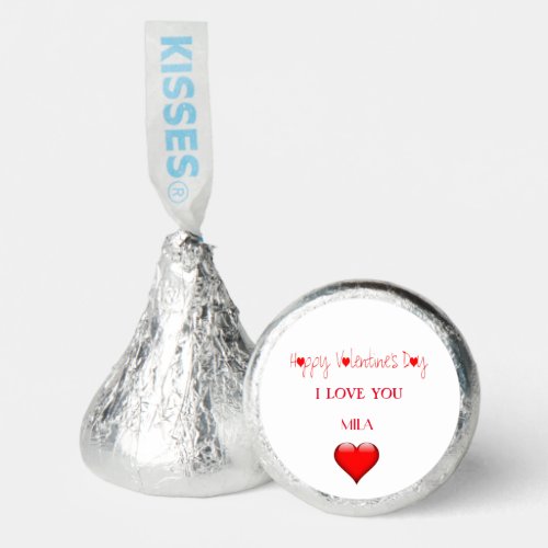 I LOVE YOU HERSHEYS MINIATURES HERSHEYS KISSES