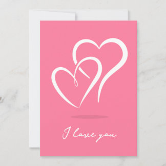 I love you holiday card