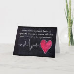 "I LOVE YOU" HUSBAND EVERY DAY CARD<br><div class="desc">"I LOVE YOU" AND "I MISS YOU THIS MUCH" AND "EVERY DAY" HUSBAND. THIS CARD CAN BE FOR "ANY OCCASION" AND "ANY DAY OF THE YEAR" MAKE IT "YOUR OWN" AND THANK YOU FOR STOPPING BY 1 OF MY 8 STORES TODAY :)</div>