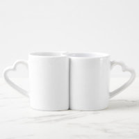 Love You More, Love You Most Simple Modern Coffee Mug Set