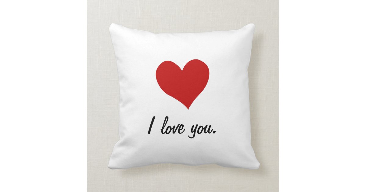 I Love You I Love You More Throw Pillow Zazzle Com