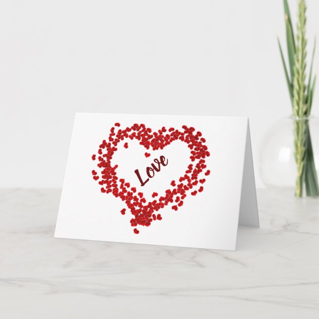 **I LOVE YOU** & I WILL **FOREVER** CARD (Front)