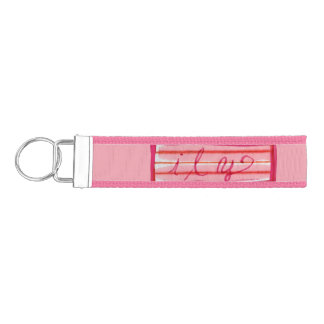I love you ILY Wrist Keychain