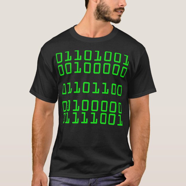 I Love You In Binary Code  Funny GIFT  T-Shirt (Front)