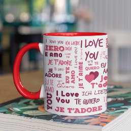 I Love You In Different Languages | Holidays Mug