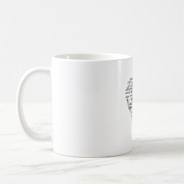 I love you in other languages 5 coffee mug (Left)